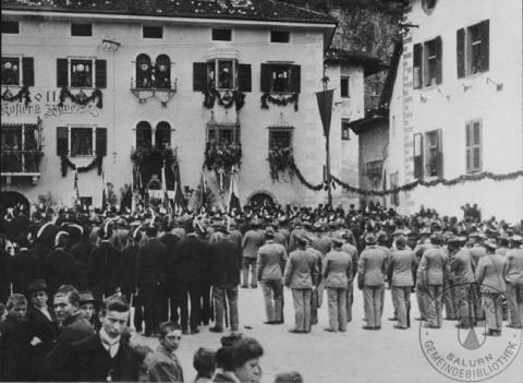 Fahnenweihe der Schützen