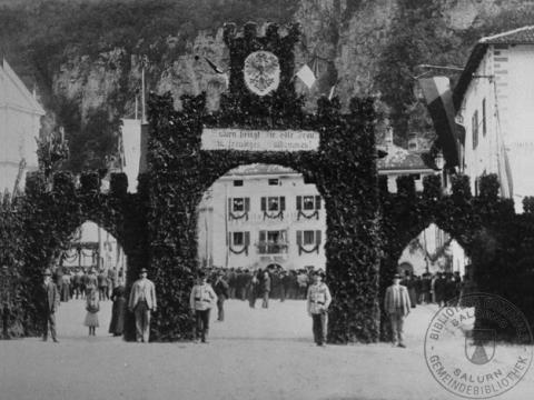 Fahnenweihe der Schützen